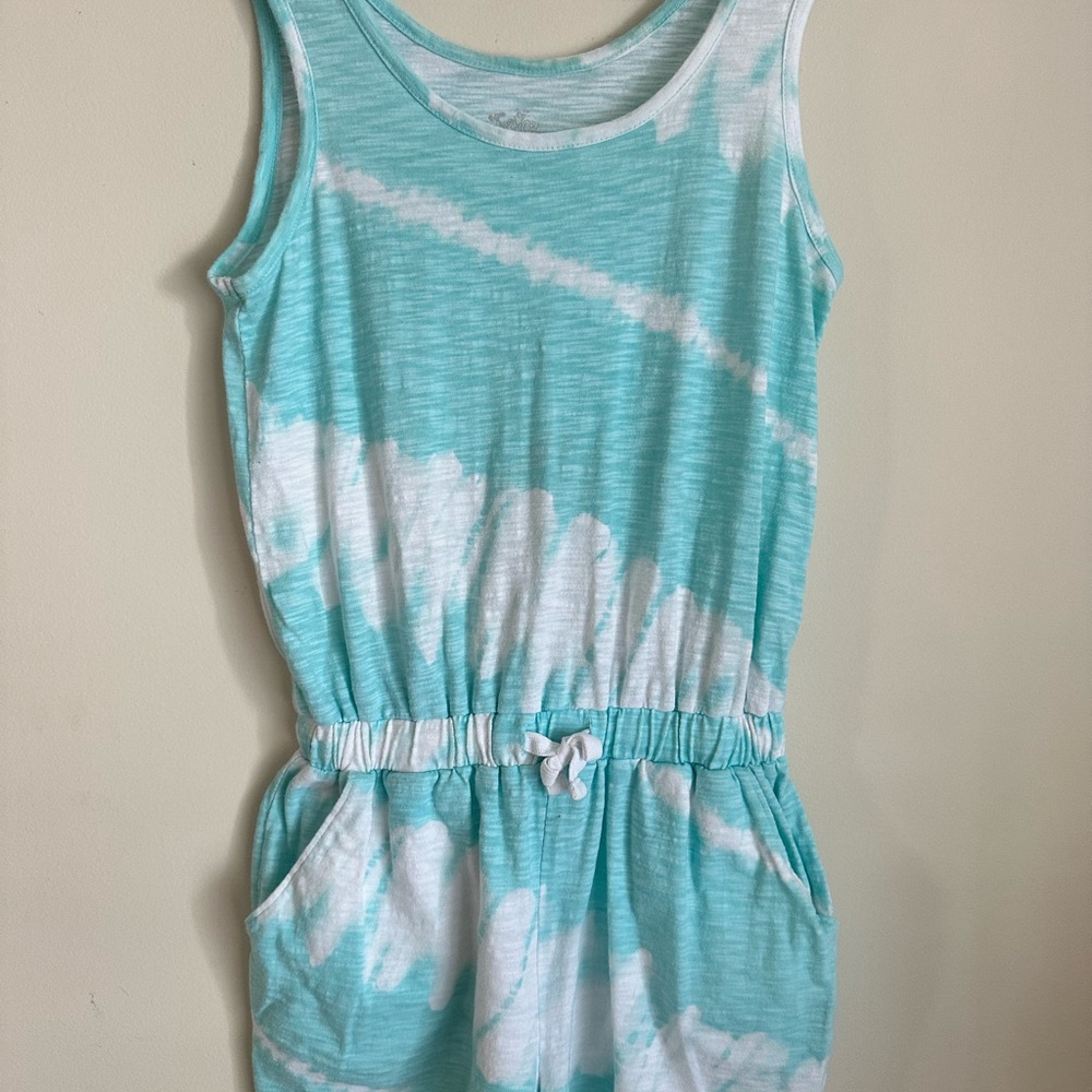 Justice Tie-Dye Sleeveless Romper
